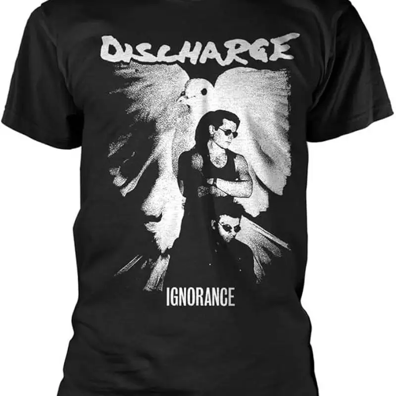 Discharge Band - Ignorance Album Shirt Classic Black Unisex S-5XL 1J0400