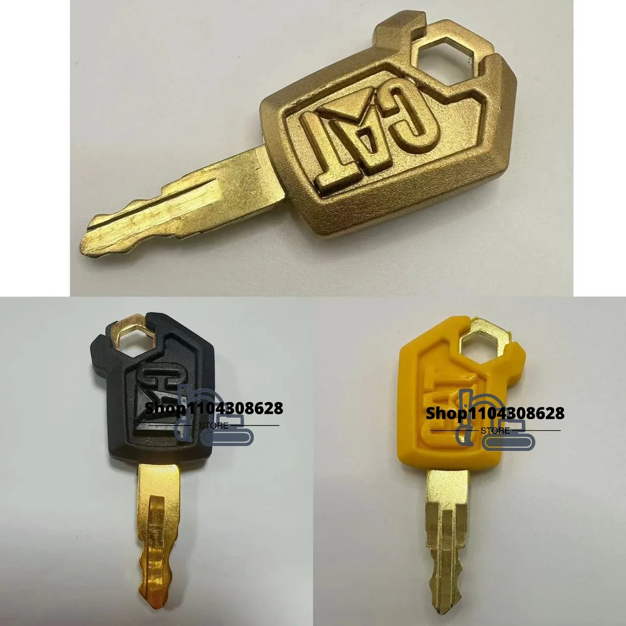 20PCS/10PCS 5P8500 for Caterpillar Excavator Keys CATE305.5 E307 E313 320D2GC  E320 New Start Ignition Key