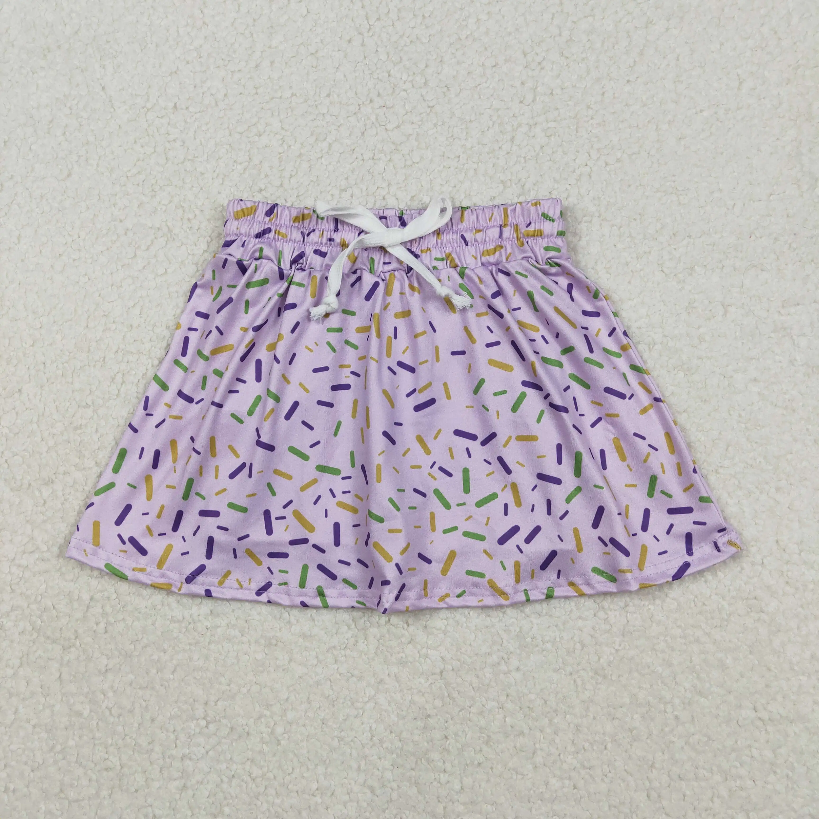 

z1206-18 GLK0144 girl dresses baby girl clothes yoga purple skirts Wholesale Boutique kids clothes girl