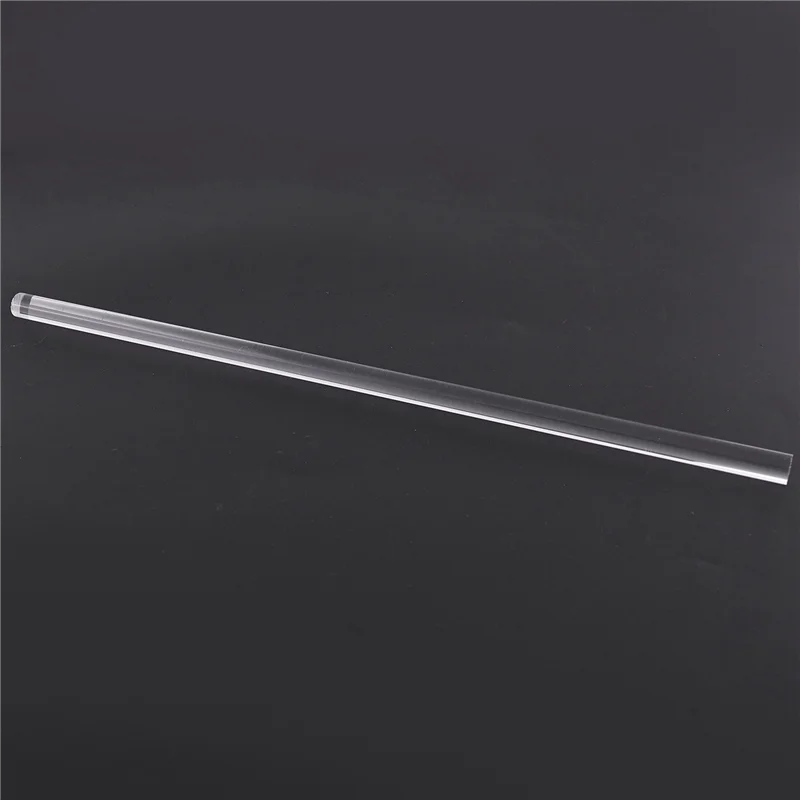 ABZS 12Pcs 10Mm Clear Round Perspex Acrylic Bar PMMA Extruded Rod 12 Inch Length