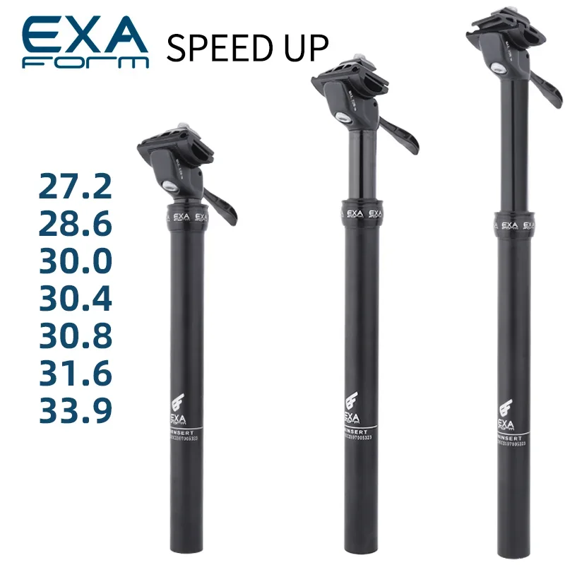 

KS Speedup Manual Adjustable Seatpost MTB Hydraulic Telescopic Seatpost 27.2/28.6/30/30.4/30.8/31.6/33.9mm dropper post lever