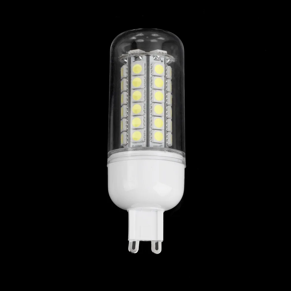 

G9 6W 48 LED SMD 5050 Home Light Corn Bulb Lamp With Cover Pure/Warm White