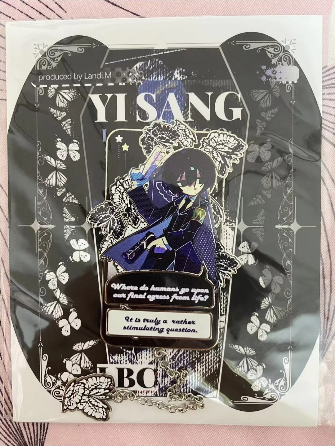 In Stock Limbus Company Limbus Company Yisang Metal Bookmark 7cm