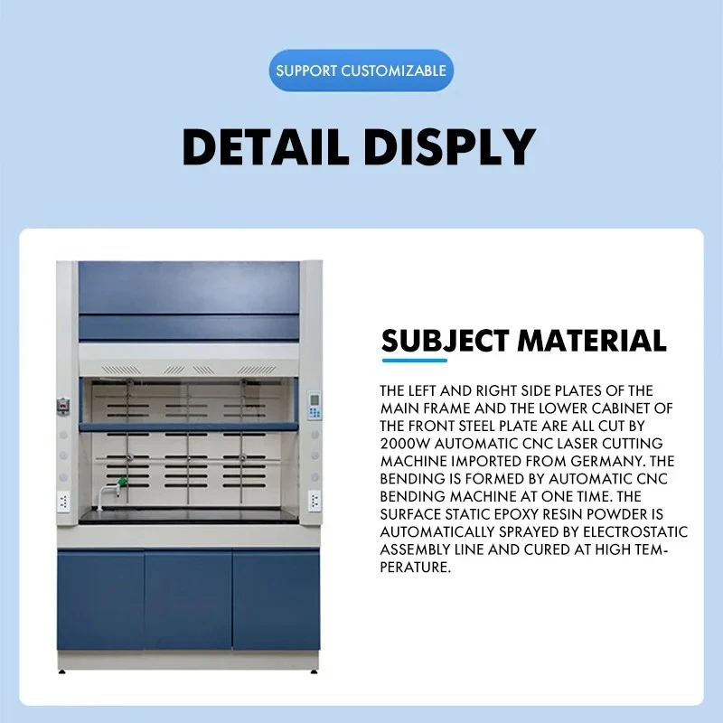 Best Wholesale Deal on Electric Stainless Steel Fume Hood for School Laboratory Furniture Floor-type
