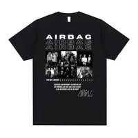 Camiseta con estampado de Singer Airbag Por Mil Noches para hombre y mujer, camisetas de moda de Hip Hop, ropa de manga corta para hombre, camisetas de gran tamaño