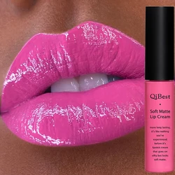 Brillo de labios mate de 16 colores, resistente al agua, terciopelo duradero, rojo Nude, taza no pegajosa, lápiz labial líquido Sexy, crema de labios, Cosméticos de maquillaje