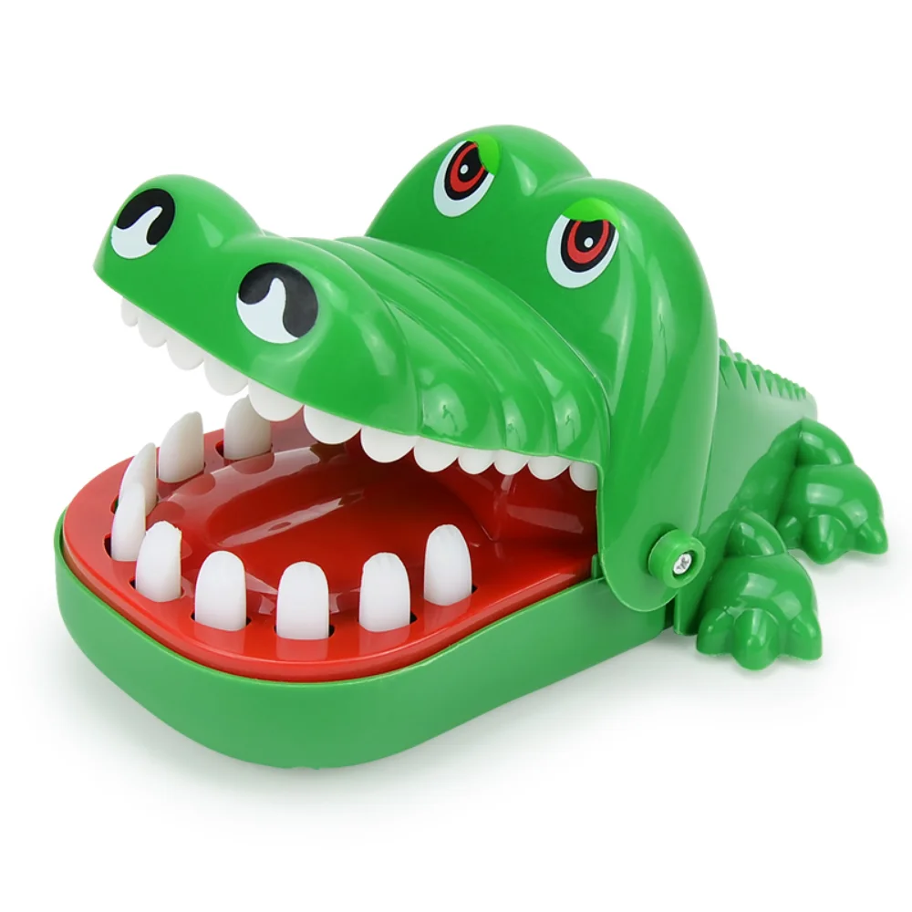 Crocodile Teeth Toys Game for Kids Crocodile Biting Finger Dentist Games Funny Toys for Children Adult Stress Relief Prank Toys