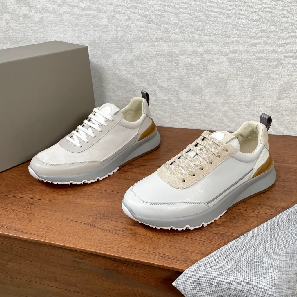 

Новые мужские повседневные брюки Casual oes с круглым носком и низким верхом на шнуровке, удобные кожаные слипоны для Thi Bot Spor, дышащие весенние oes