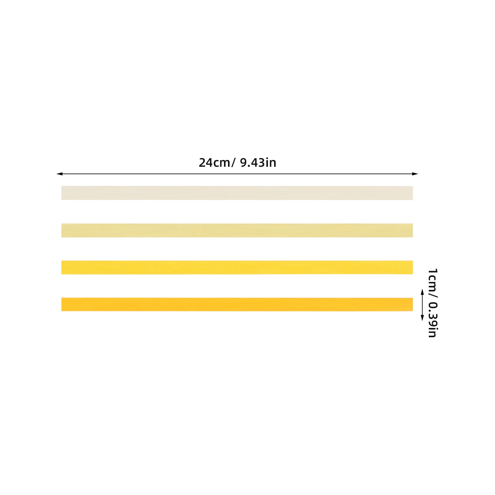 5400 قطعة من ورق اوريغامي على شكل نجمة سلسلة صفراء مزدوجة الجوانب ملونة لتزيين حفلات المنزل الإبداعي ورق اوريغامي #6