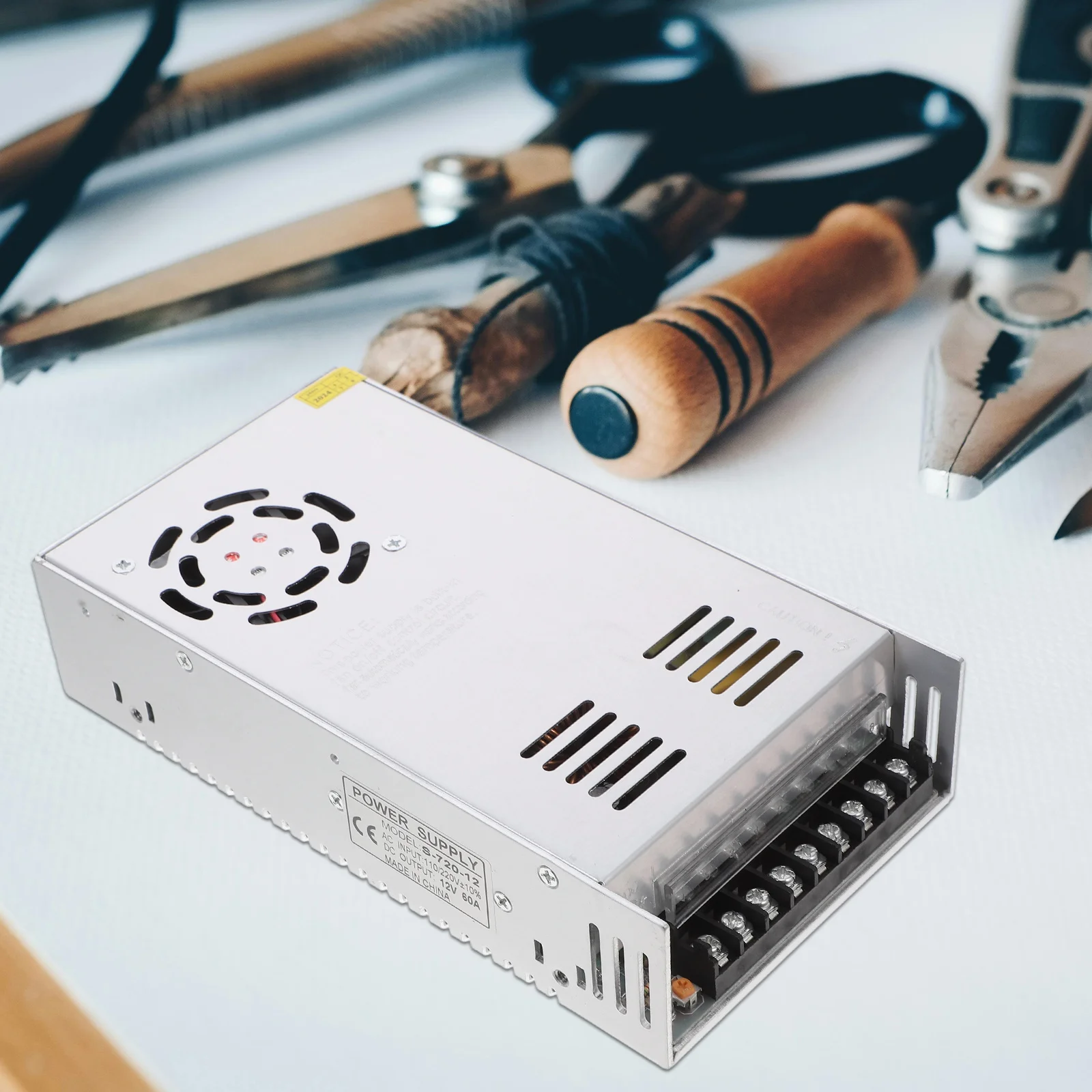 

Stable Voltage LED Light Strip Power Adapter Industrial Switching Supply Overvoltage Protection Heat Dissipation Security for 3D