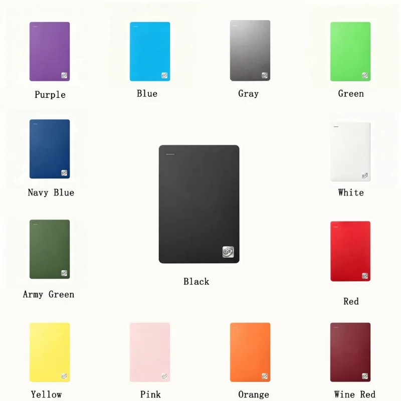 4TB Portable SSD High Speed External Solid State Drive Multiple Color Options External Storage for Laptop Desktop Mobile Phone