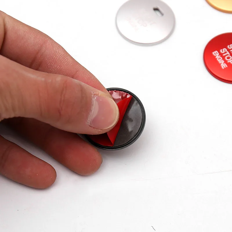Car One-Click Engine Start Stop Button Cover Stickers Decoration For MAZDA 2 5 8 6 3 Axela CX30 CX50 CX80 CX4 CX5 CX7 Atenza