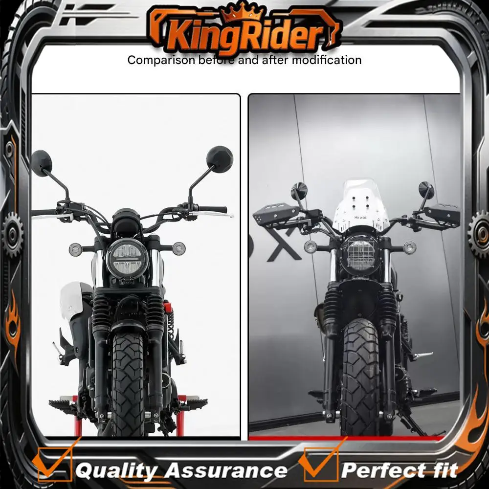 【Supreme quality】CL300 Handlebar Windshield Aluminum Alloy Handguards Off-road Handguards Rain Protector CL 300