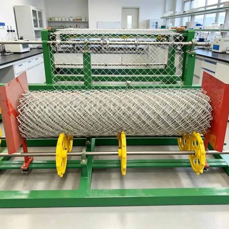Residential Enclosure Fence Machine Farm Security Chain Link Netting Machinery Customized Wire Width for Backyard Boundary