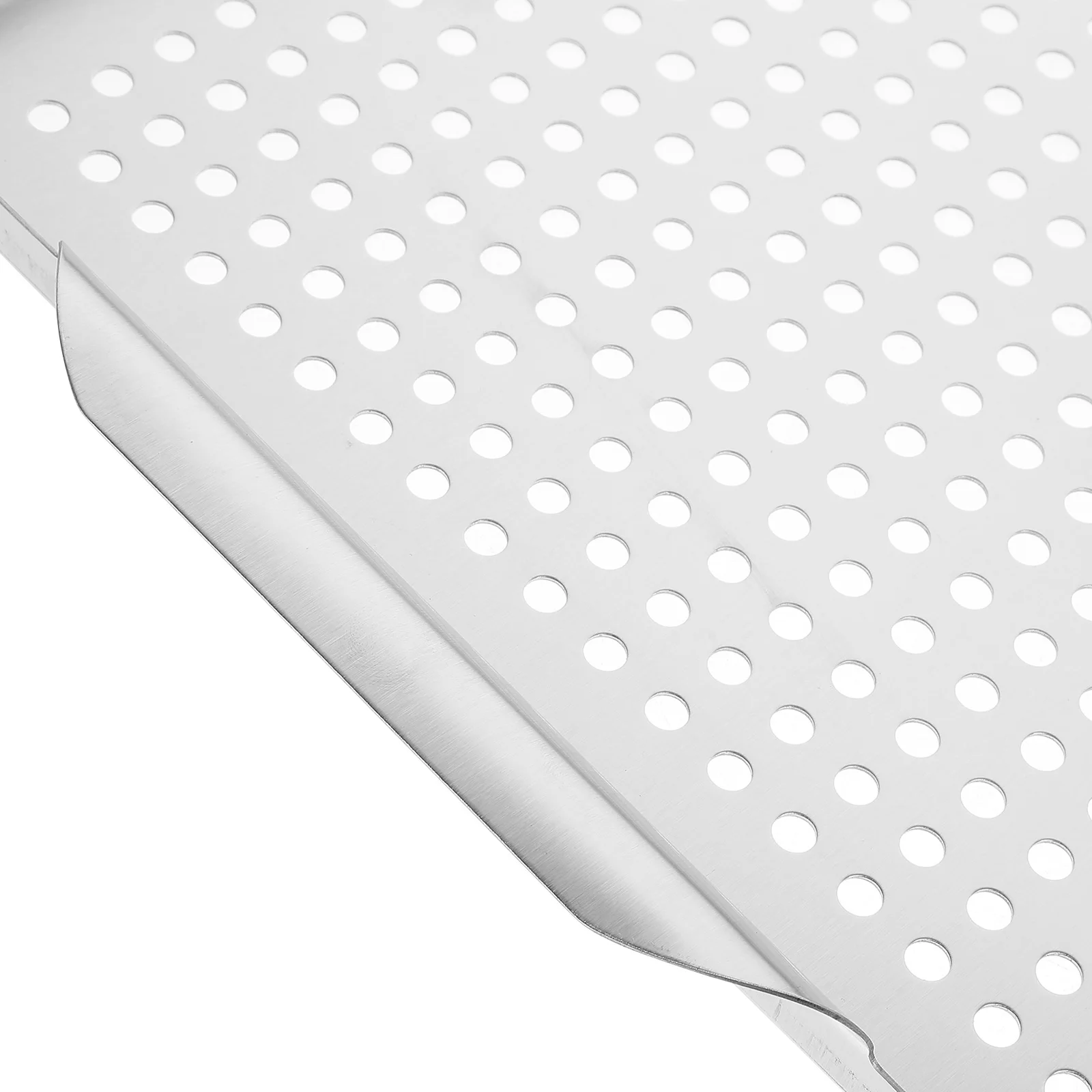 

Stainless Steel BBQ Pan Non Stick Plate Grill Home Plates Accessories 2in1 Vegetable Rack Draining Tool Outdoor Professional