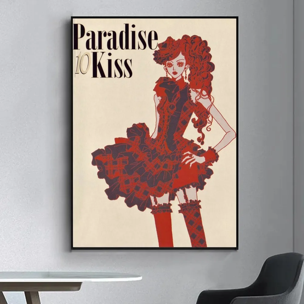 أنيمي الجنة قبلة ملصق يتوهم ملصق الجدار ملصق لغرفة المعيشة بار خمر اللوحة الزخرفية الأوسط #3