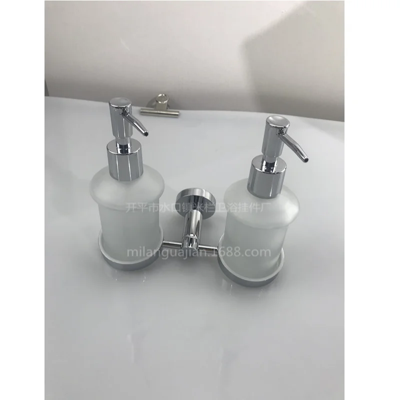 

Wall Mounted soap dispenser double bottle soap dispenser hardware bathroom accessories
