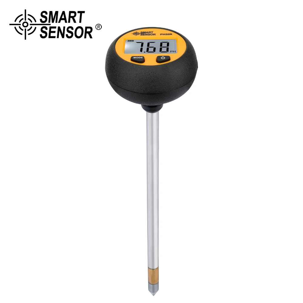 Digital Soil PH Meter Soil Acidity Tester 3 in 1 Temperature Humidity PH Tester for Flower Agriculture Orchard Moisture Detector