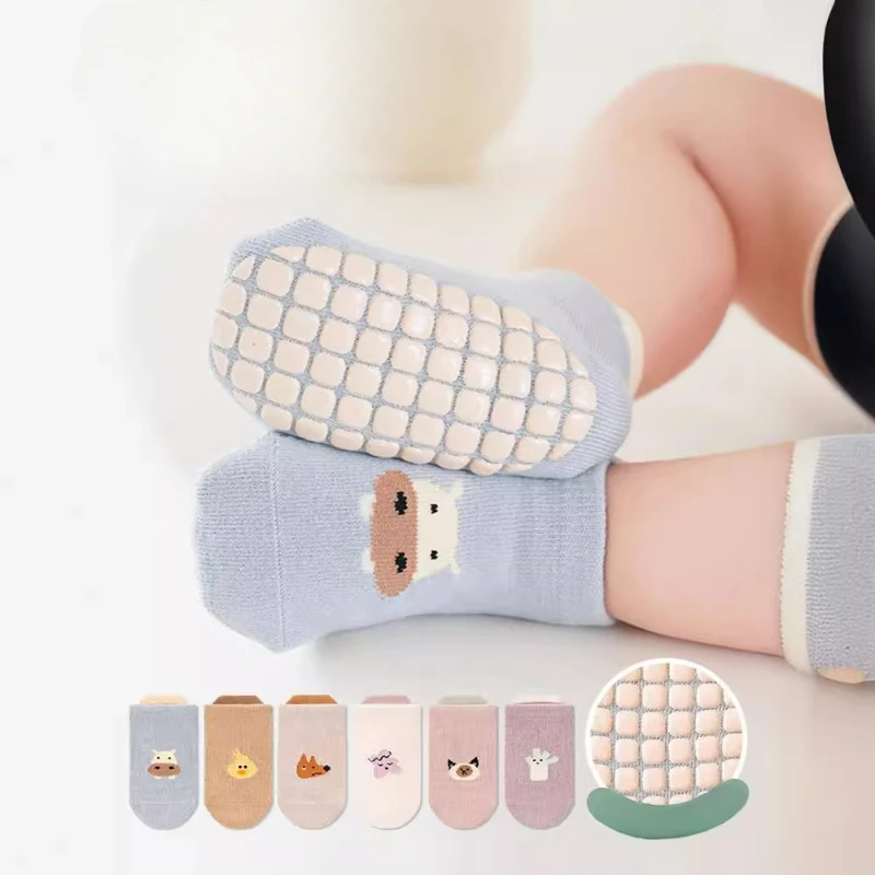 

Spring and Summer New Children's Sock Cartoon Animal Baby Socks Thin Invisible Boys and Girls Shallow Mouth Boat Sock Baby Socks