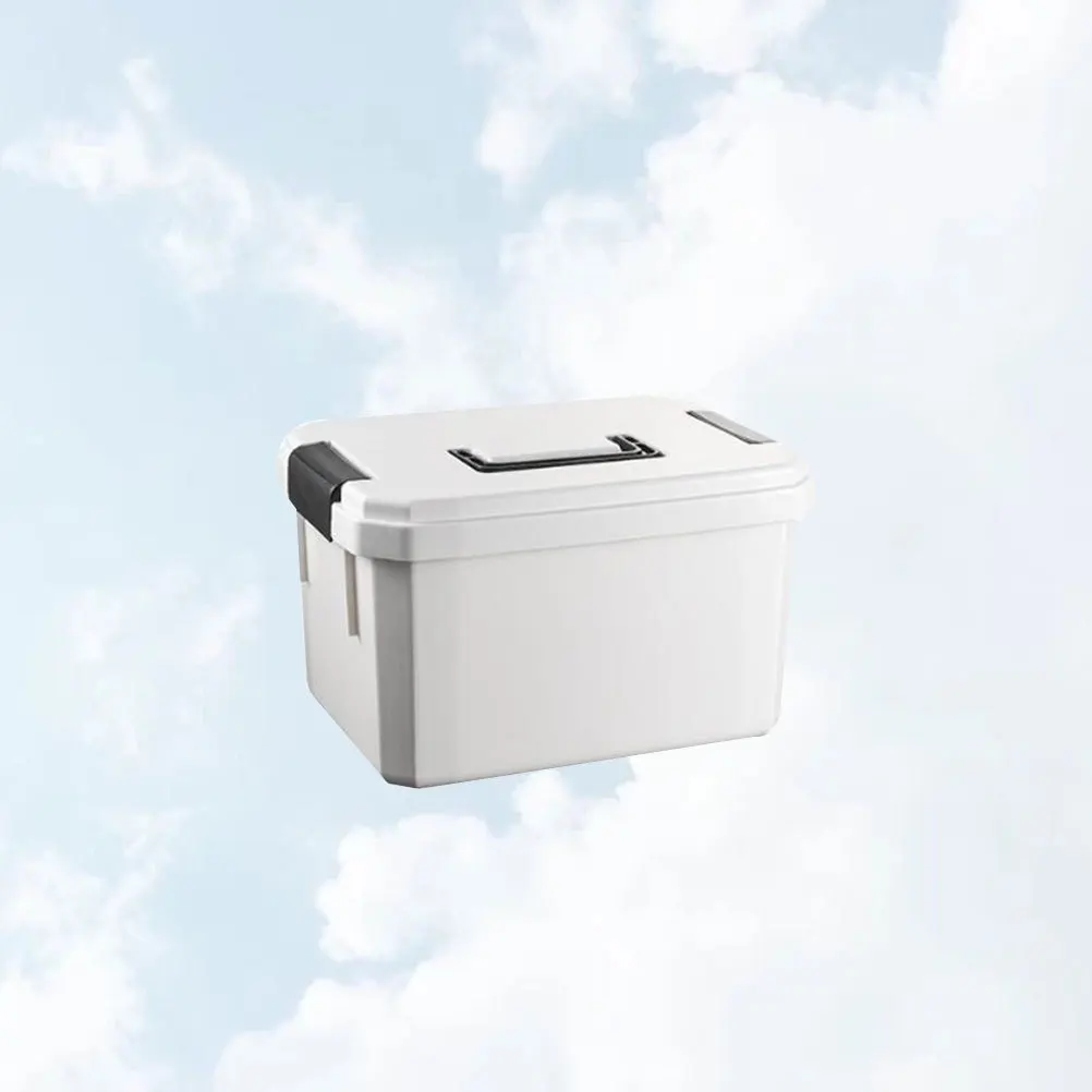 1 قطعة حاوية أدوات الإسعافات الأولية صندوق دواء بلاستيكي عالي التحمل لحل الرعاية الصحية المحمولة في حالات الطوارئ صندوق دواء محمول