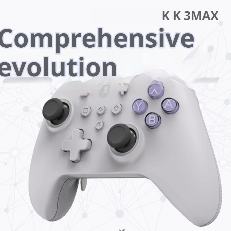 

Kk 3max Dual Hall Wireless Controller Game Switch Ns Pc Bluetooth Phone Steam Black Myth Wukong Celeste Stardew Valley Starfield