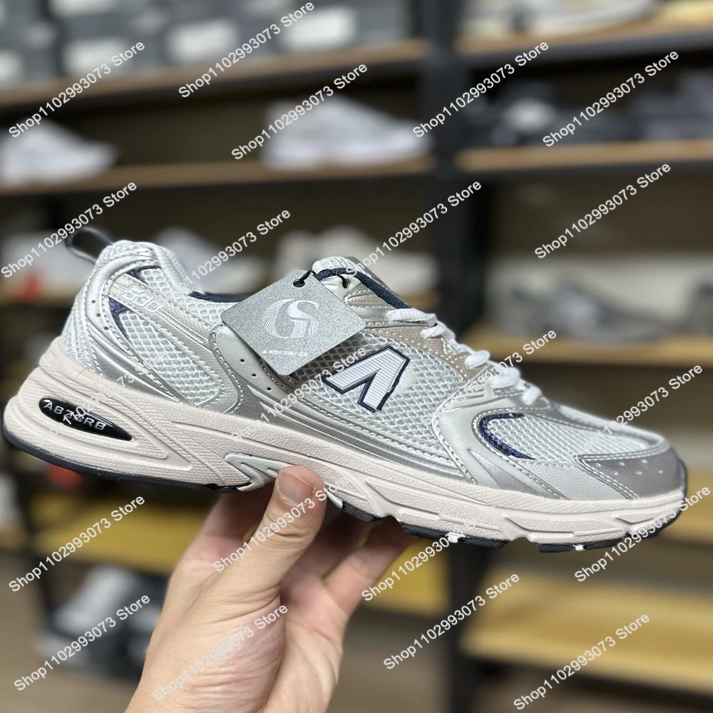 Nieuwe Heren Dames 530 Retro Chunky Sneakers Ademend Mesh Casual Trainers Antislip Loopschoenen Dikke Zool Streetstyle Schoenen