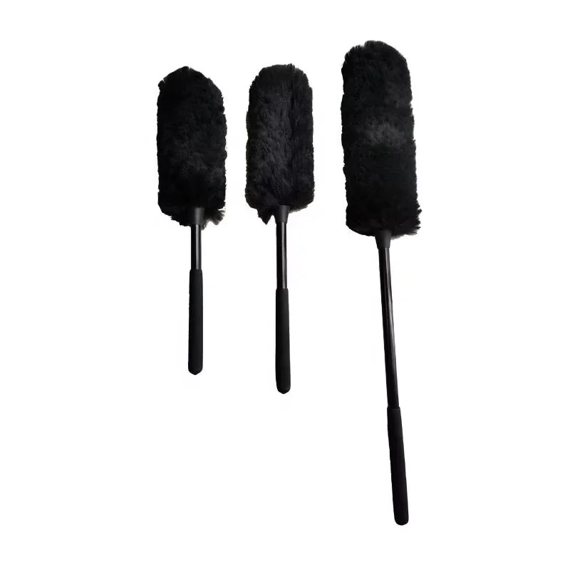

Black anti-static car wash brush