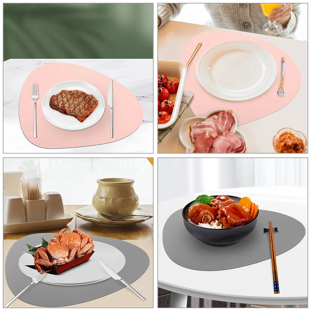 

2 Pcs Dinner Mats Placemat Reusable Washable Dining Table Placemats Restaurant