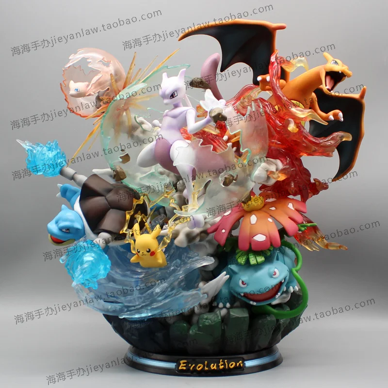 ラージサイズのポケモンアクションフィギュア,ラッシュケトルリスの