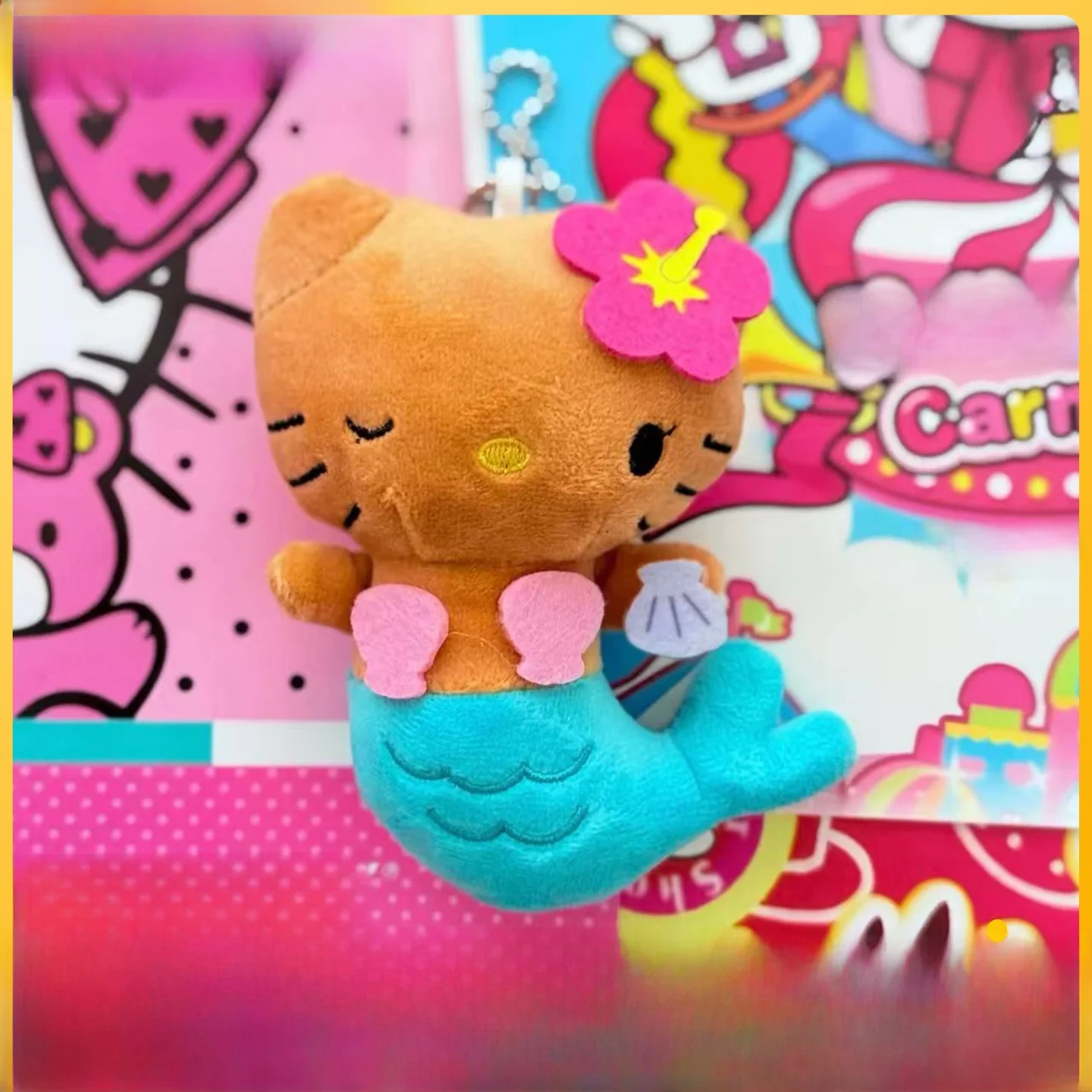 kit-de-sirene-en-cuir-hawaien-bla-poupee-plu-jouet-pendentif-porte-cles-figurine-d'animal-en-peluche-doux-age-universel-g