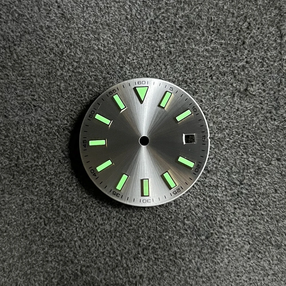 إكسسوارات الساعة قرص عتيق 28.5 ملم قرص متوهج يومي مع حركة Lumefor Miyota 8215، 2836، 2813، ETA 2836 - ساعة Mod Literal