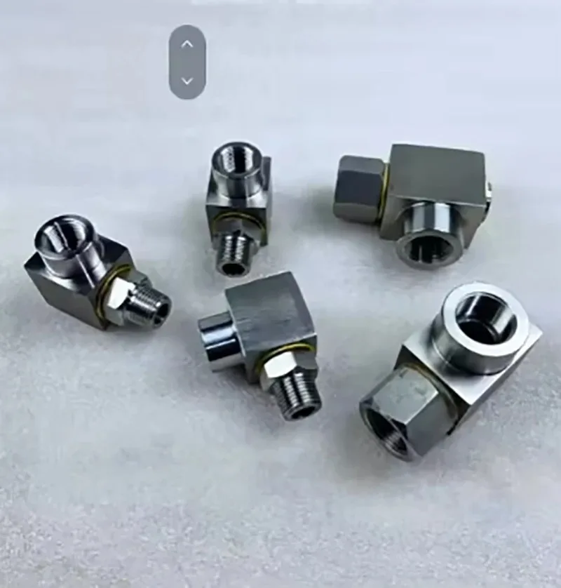 Hydraulic Rotary joint Stainless Steel Right Angle Rotary Joint Reel High Pressure Rotary Joint