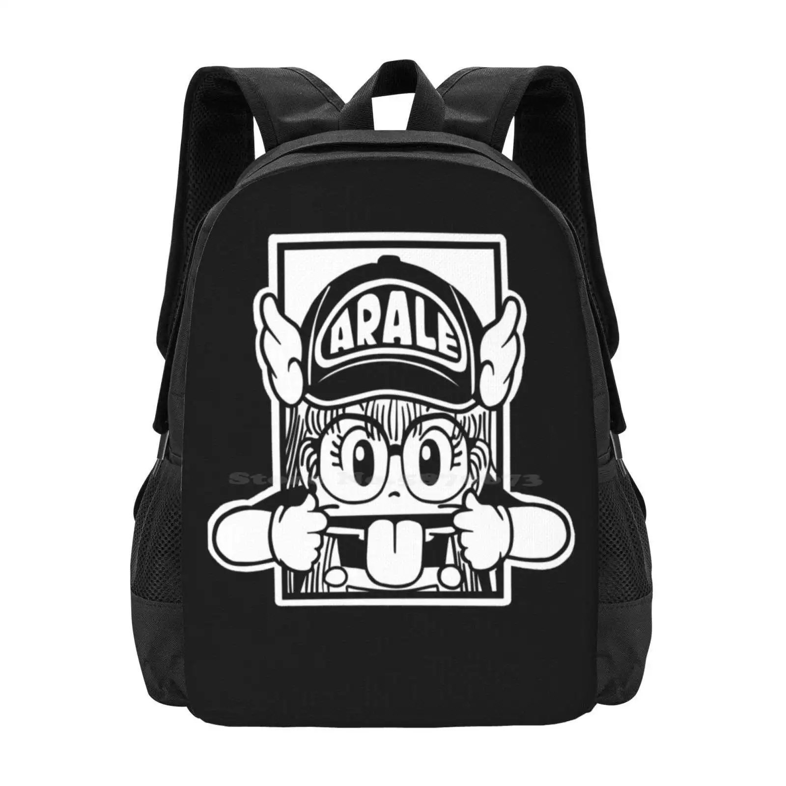 Arale Backpacks For School Teenagers Girls Travel Bags Arale Dr Slump Anime Manga Retro 90S Akira Toriyama Vintage 80S