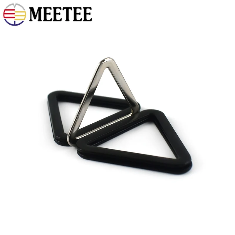 10/20/30Pcs 18-40mm Metal Buckles Flat Ring Clasp Keychain Bag Strap Webbing Connect Loops Decor Hook DIY Hardware Accessories