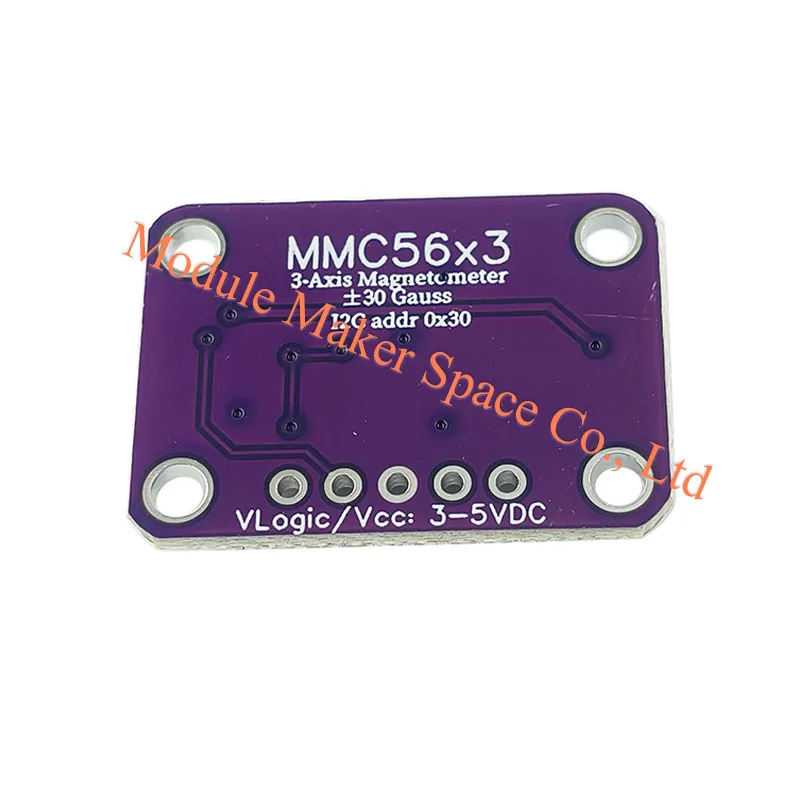 MMC5603 High-Resolution Magnetometer,STEMMA QT/Qwiic Plug,I2C Interface,compatible with Arduino/Raspberry Pi Compass,Navigation,