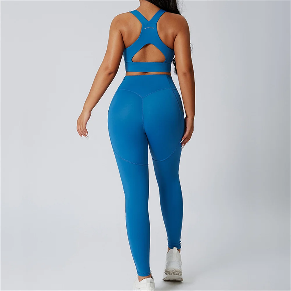 Legginsy z wysokim stanem Damskie legginsy treningowe z podnoszeniem pośladków Spodnie do jogi Stroje fitness Odzież sportowa do biegania