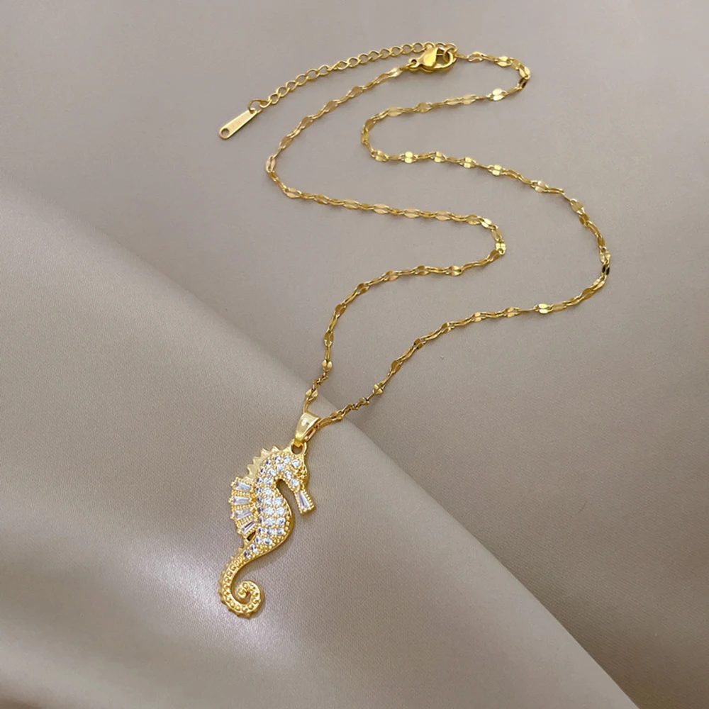 여성을 위한 럭셔리 보헤미안 해마 목걸이 패셔너블한 해 - Luxury Lifestyle Jewelry 리뷰 및 가격