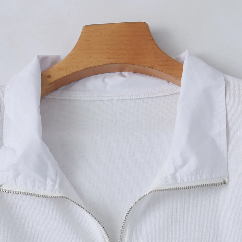 Loose Fit Casual Hoodie Women's Spring New f Zip Overhead Color Blo Faion plus Size Sweatirt Korean Sle Top