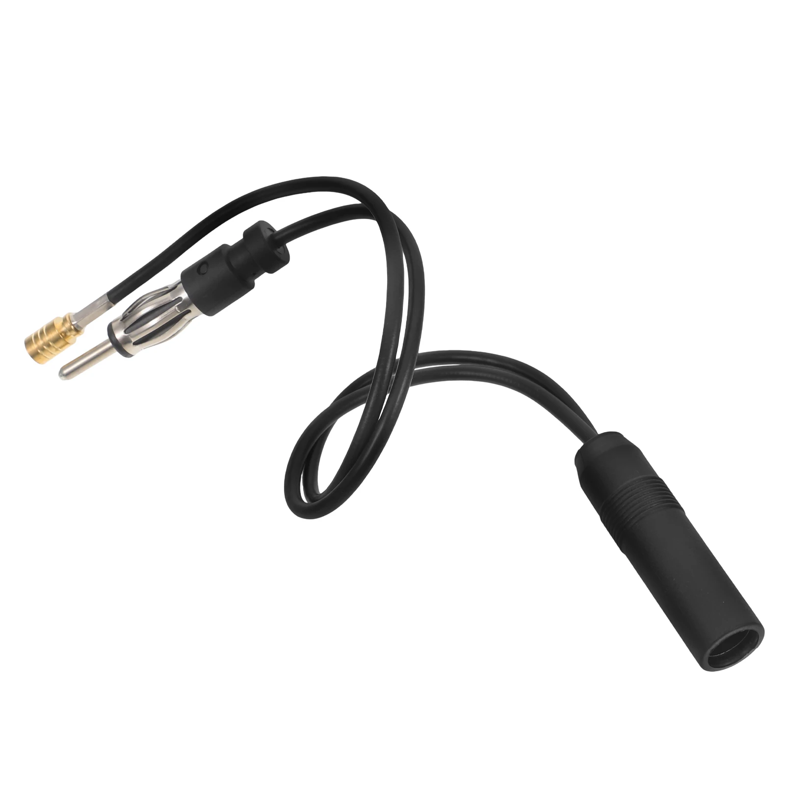 

Car Radio Antenna Extension Cable Sturdy Plastic Durable Car Stereo Connecting Line Male Female Adapter Cable Radio Cables