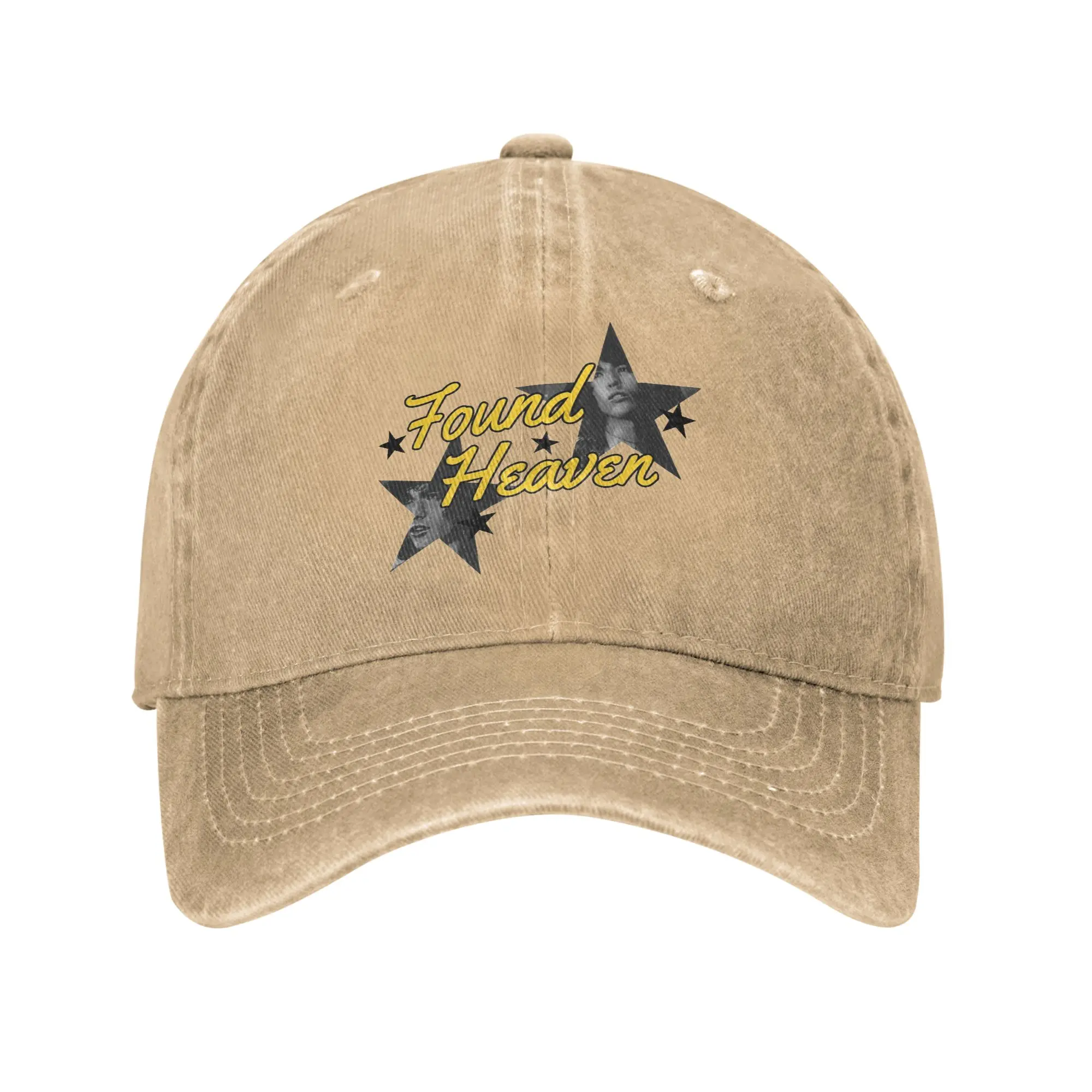 Retro Found Heaven Conan Gray Baseball Caps Men Women Distressed Denim Washed Headwear  Outdoor Activities  Adjustable Hats Cap