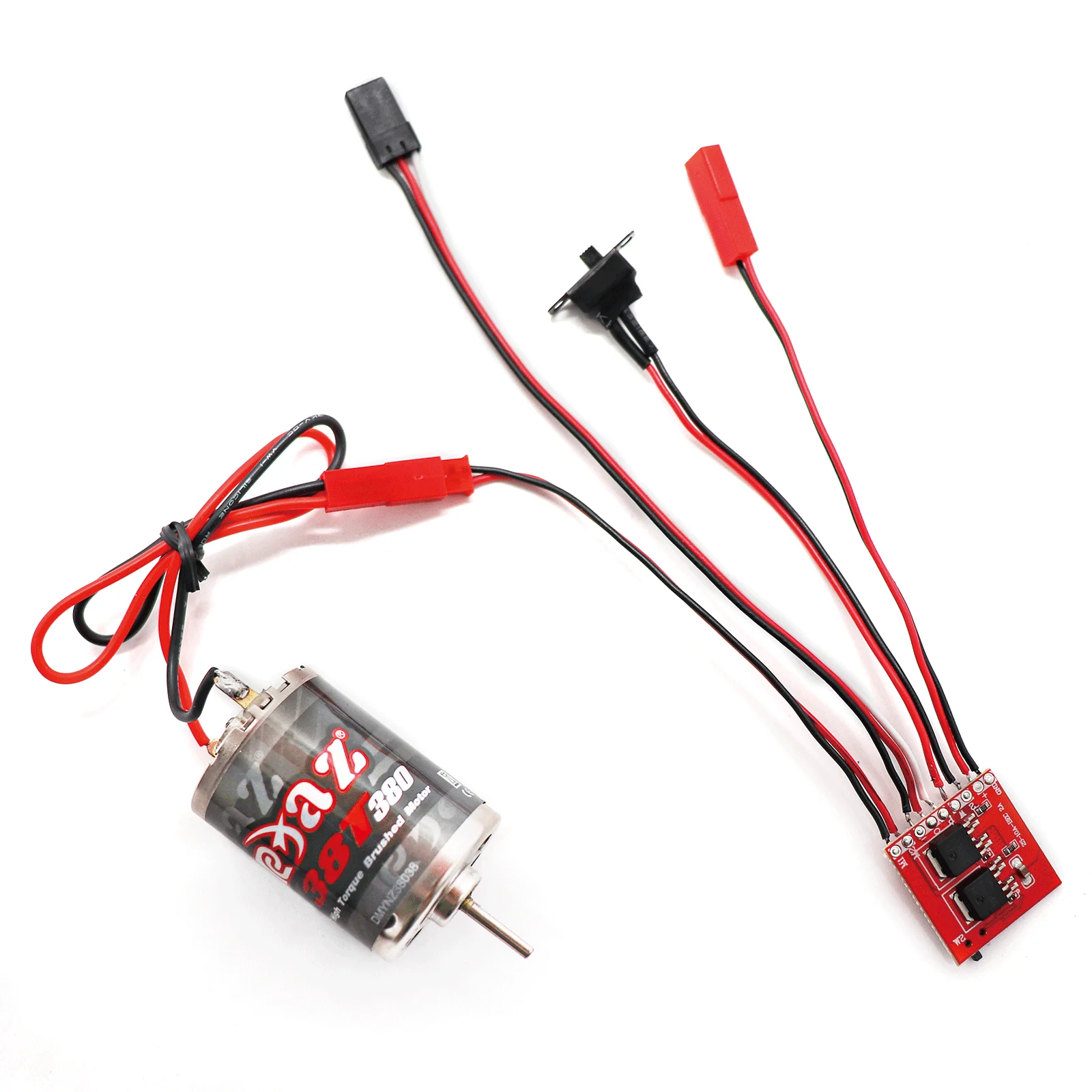 370 380 390 Bürstenmotor Gleichstrommotor 30A KIT für 1:10 1:12 1:14 1:16 1:24 RC Monster CRAWLER AXIAL SCX24 B17 TAM54393 B17 TRX 7075 – Detail 15