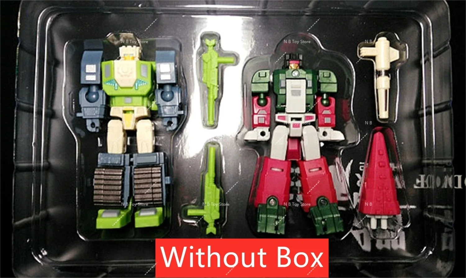 Unique Transformation UT YM-02 YM02 Headmasters Hardhead & Skullcruncher Mini Warrior Action Figure Robot Toys