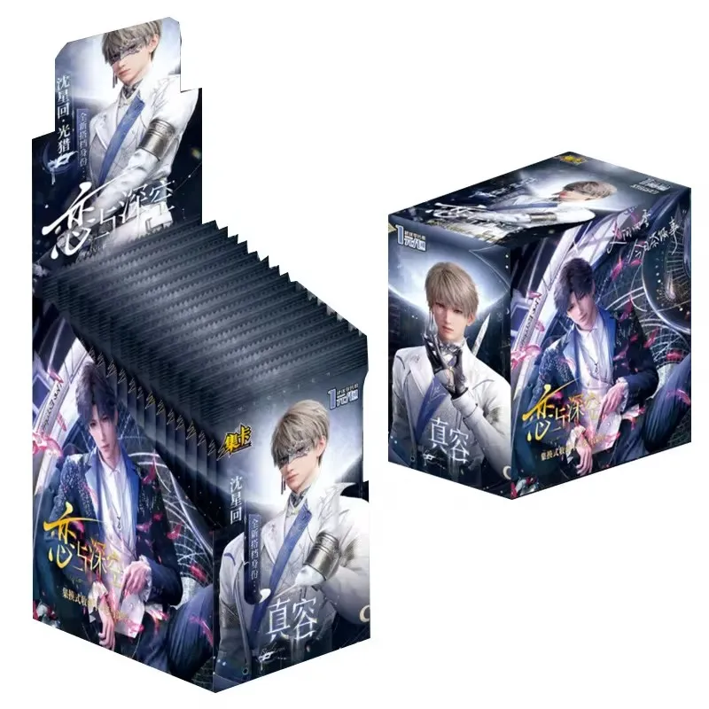 30Pcs/Box Love And Deepspace Game Laser Lomo Card - Random Character Premium Thick Toy Cards for Fans Collection