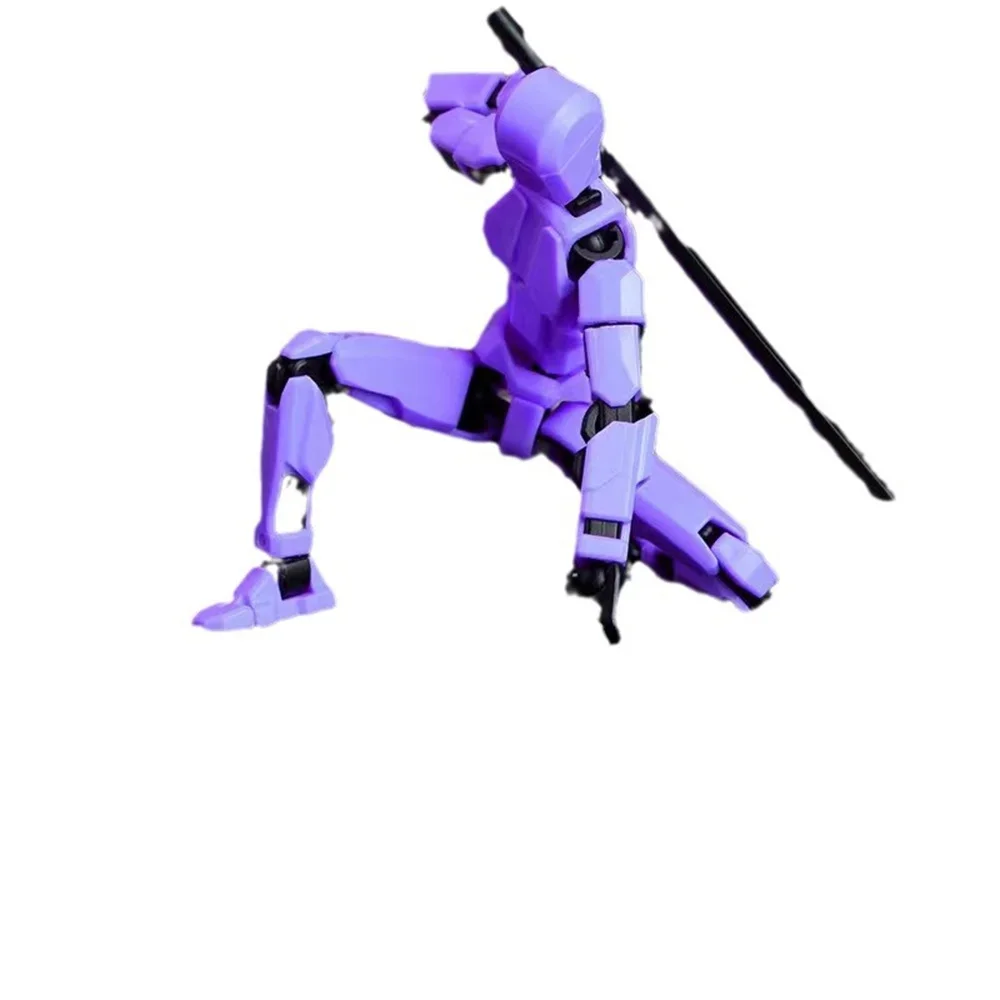 DIY Multi-Jointed Movable Shapeshift หุ่นยนต์ 3D พิมพ์ Mannequin Dummy 13 ตัวเลขการกระทําเด็กตกแต่งบ้านตุ๊กตาของขวัญ