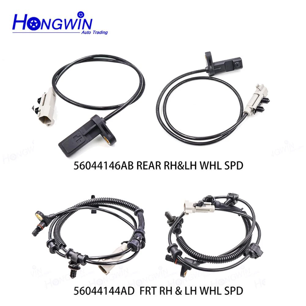 Sensor ABS de velocidade da roda dianteira traseira LH RH 56044144 AD AD 56044146 AB Para JEEP COMMANDER GRAND CHEROKEE Laredo Sport