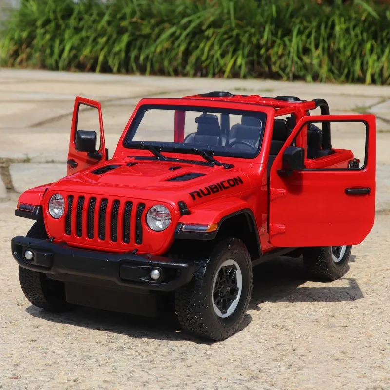 

1:32 Jeeps Wrangler Rubicon Alloy Car Model Diecasts Metal Off-road Vehicles Car Model Simulation Collection Childrens Toys Gift