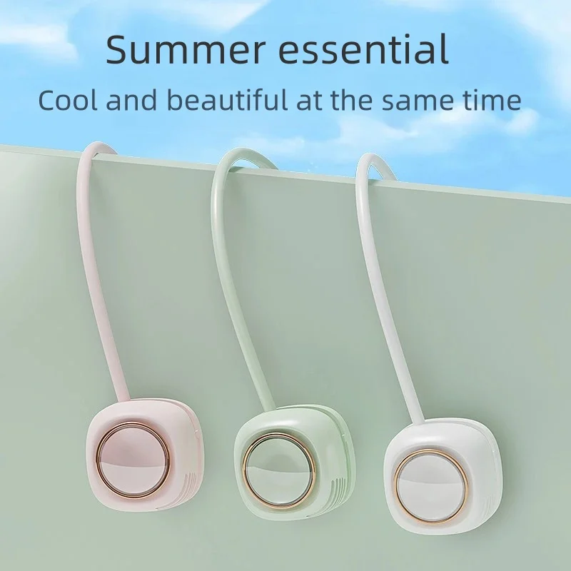 Desktop Mute Personal Fan | Compact Cooling Device with Modern Design, Multi-Speed Airflow, Portable Air Cooler for Office.