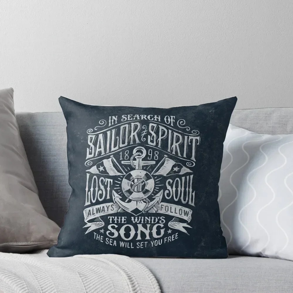 

Sailor Spirit Throw Pillow Luxury Living Room Decorative Cushions Pillowcase Cushion Couch Pillows pillow