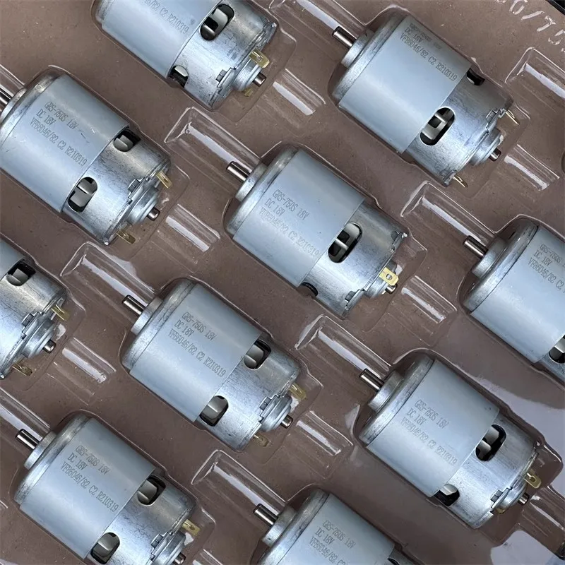 Motor de CC de 18V, herramienta eléctrica de alta velocidad, adecuado para taladros eléctricos/amoladoras angulares/maquinillas de corte RS-750