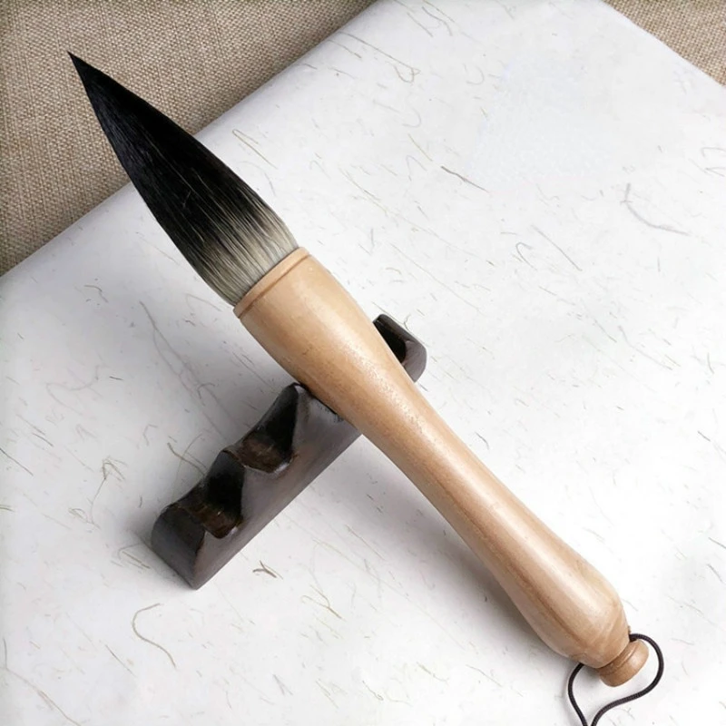 

Large Chinese Couplets Calligraphy Brushes Traditional Hopper-shaped Bear Hair Brush Landscape Painting Calligraphie Brushes Pen